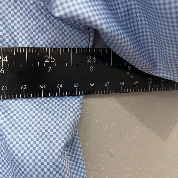 Peter Millar Summer Comfort‎ Polo Shirt Mens Extra Large Blue Square Golf Logo - Picture 7 of 12